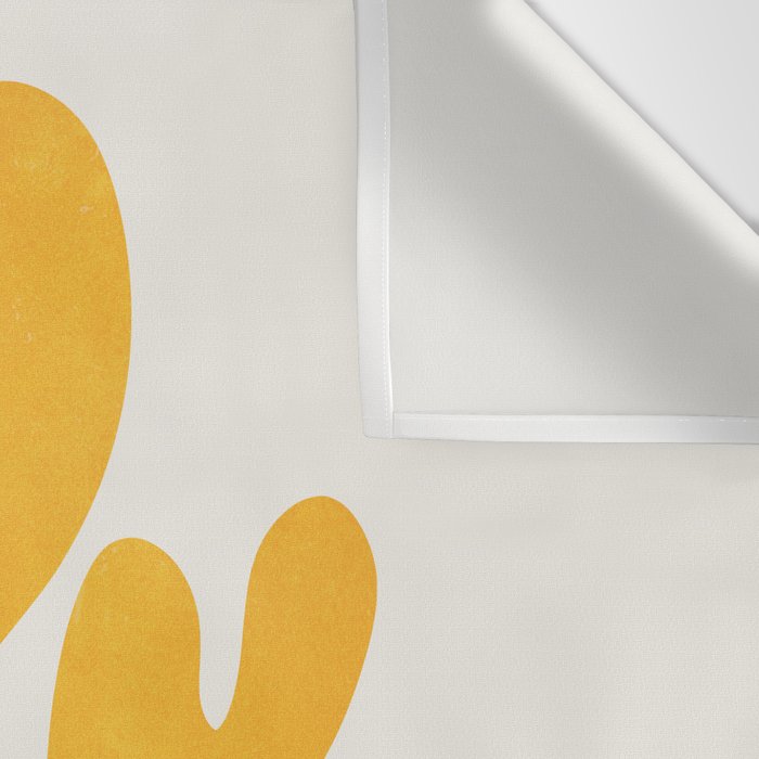 Canary Leaf: Matisse Color Paper Cutouts 04 Wall Tapestry Gallery Image 3