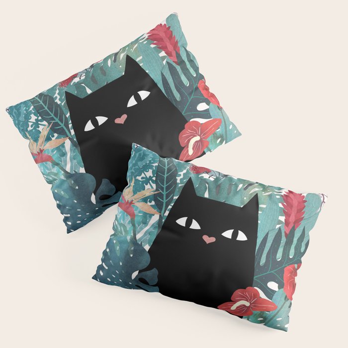 Popoki Pillow Sham Gallery Image 1