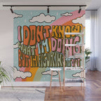 Don't Know What I'm Doing Wall Mural Gallery Image 1