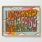 Don't Know What I'm Doing Serving Tray Gallery Image 1