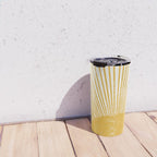 Vintage Sun Bohemian Boho Sun Rays Vintage Style Travel Mug Gallery Image 4