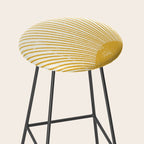Vintage Sun Bohemian Boho Sun Rays Vintage Style Stool Gallery Image 2