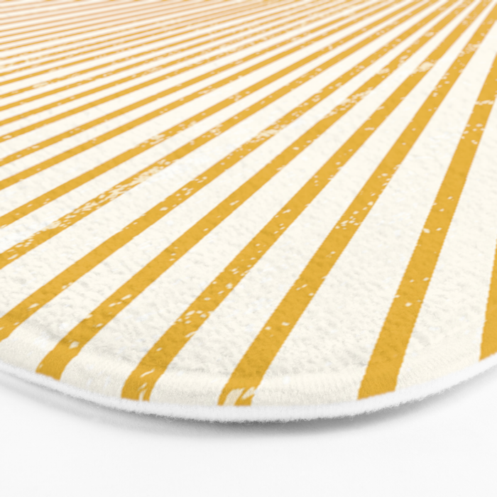 Vintage Sun Bohemian Boho Sun Rays Vintage Style Bath Mat Gallery Image 3