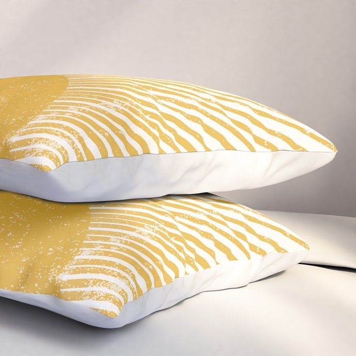 Vintage Sun Bohemian Boho Sun Rays Vintage Style Pillow Sham Gallery Image 3