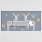 Nordic Winter Desk Mat Gallery Image 1