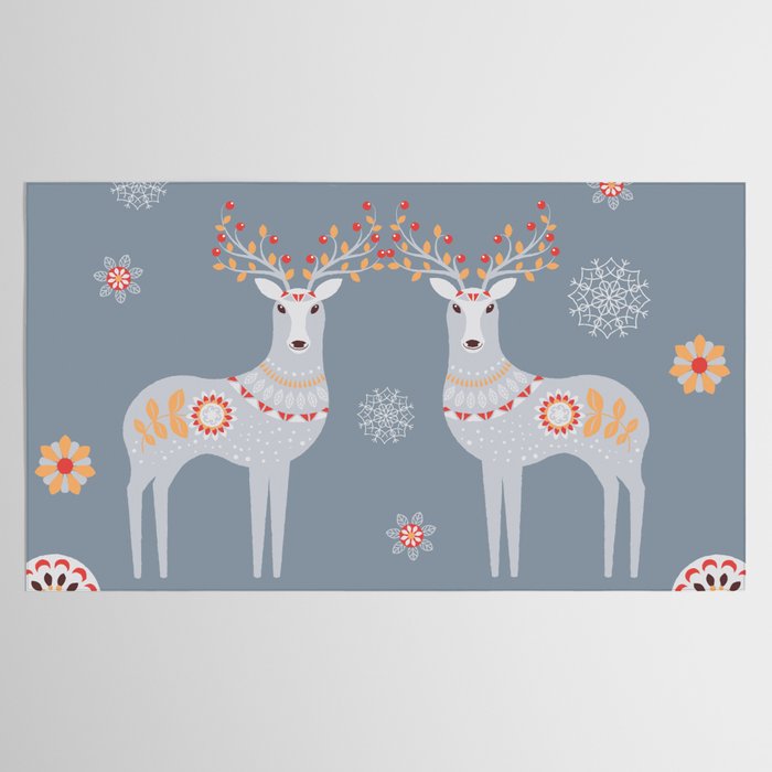 Nordic Winter Tablecloth Gallery Image 2