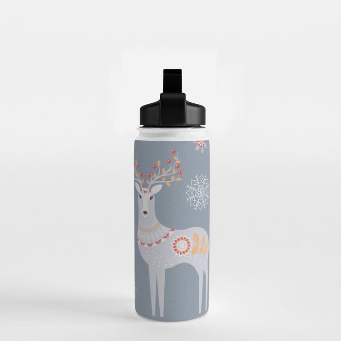 Nordic Winter Water Bottle Gallery Image 2