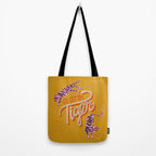 Go Get 'Em Tiger - Yellow Palette Tote Bag Gallery Image 2