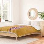 Go Get 'Em Tiger - Yellow Palette Duvet Cover Gallery Image 2