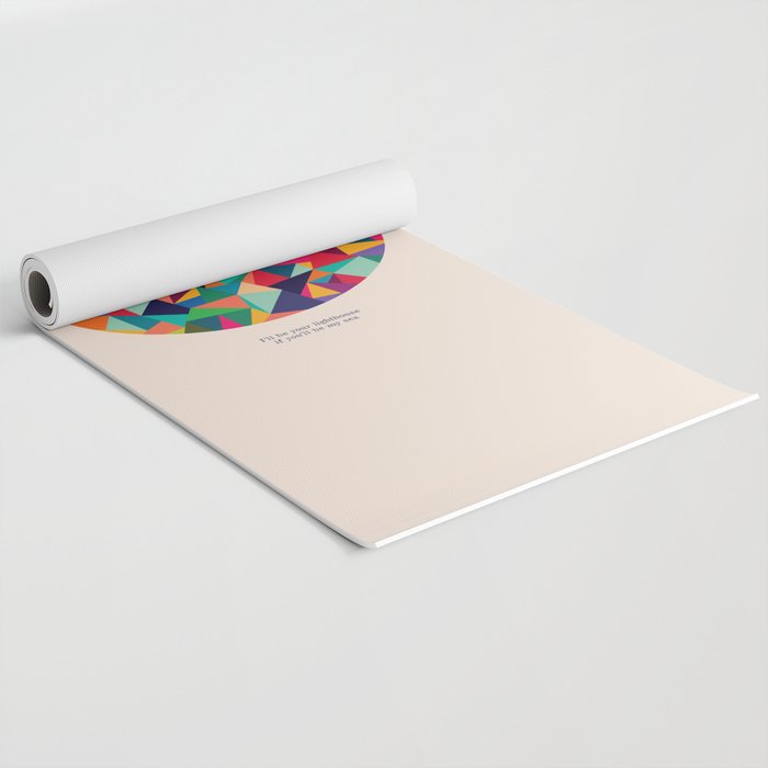 I'll be your lighthouse if you'll be my sea Yoga Mat Gallery Image 2