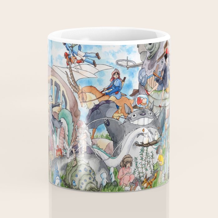 Miyazaki Tribute Coffee Mug Gallery Image 4