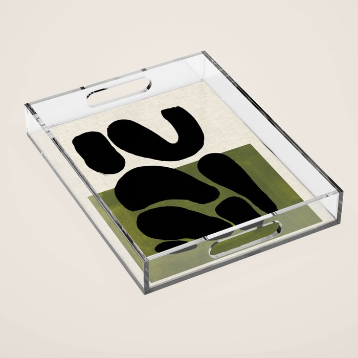 Olive Seeds Acrylic Tray Gallery Image 1