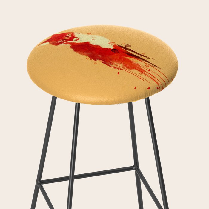 The fox, the forest spirit Stool Gallery Image 2