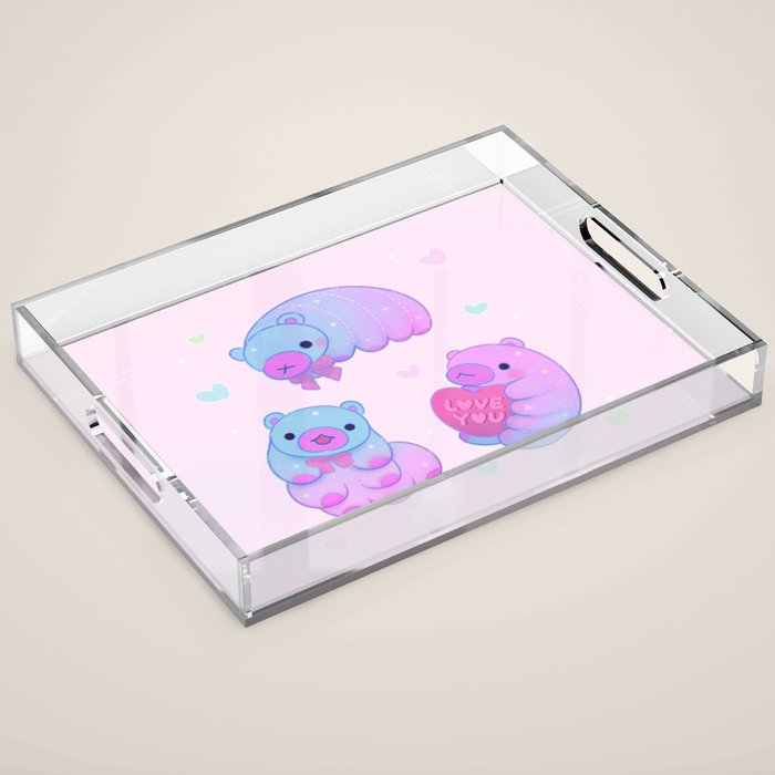Tardi bear Acrylic Tray Gallery Image 1
