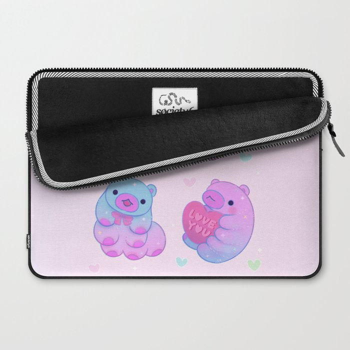 Tardi bear Laptop Sleeve Gallery Image 2