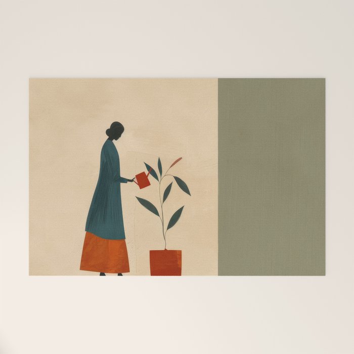 Soft Growth Welcome Mat Gallery Image 1