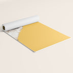 Bubble Gum Sneaky Llama in Yellow Yoga Mat Gallery Image 2