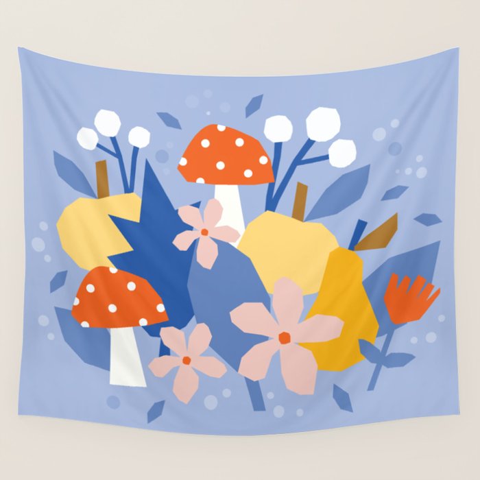 Autumn Composition Wall Tapestry Gallery Image 1