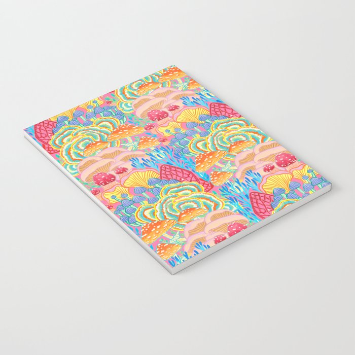 Fungi World (Mushroom world) -PINK Notebook Gallery Image 3