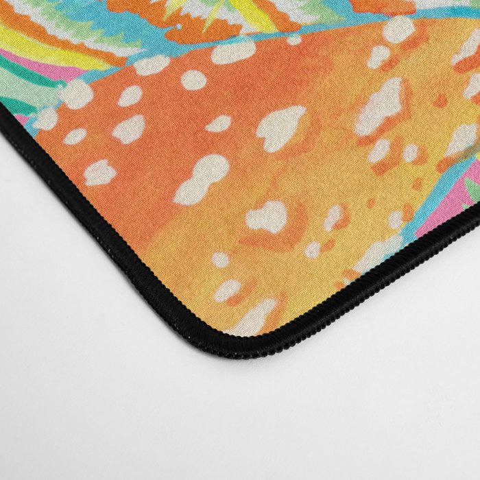 Fungi World (Mushroom world) -PINK Desk Mat Gallery Image 4