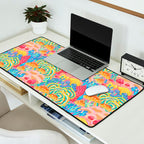 Fungi World (Mushroom world) -PINK Desk Mat Gallery Image 2