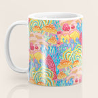 Fungi World (Mushroom world) -PINK Coffee Mug Gallery Image 3