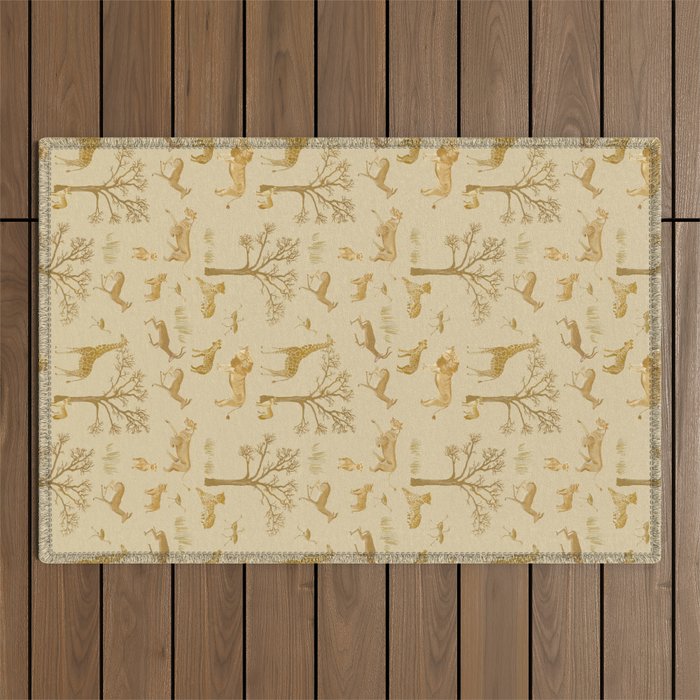 Safari in the Serengeti Outdoor Rug Gallery Image 1