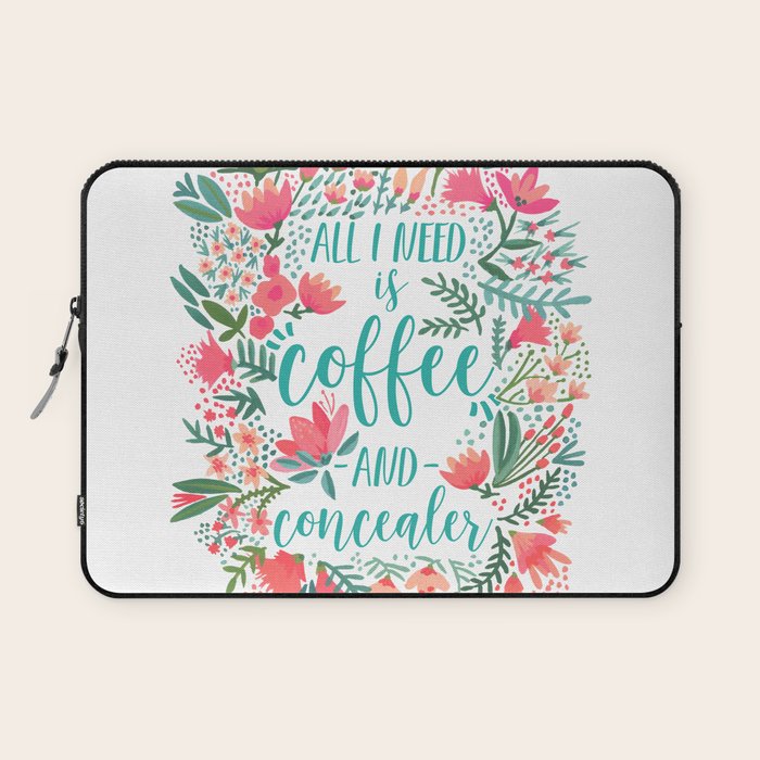 Coffee & Concealer - Juicy Palette Laptop Sleeve Gallery Image 1