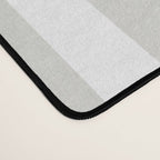 Classic Stripes XLII - Grey and White Desk Mat Gallery Image 4