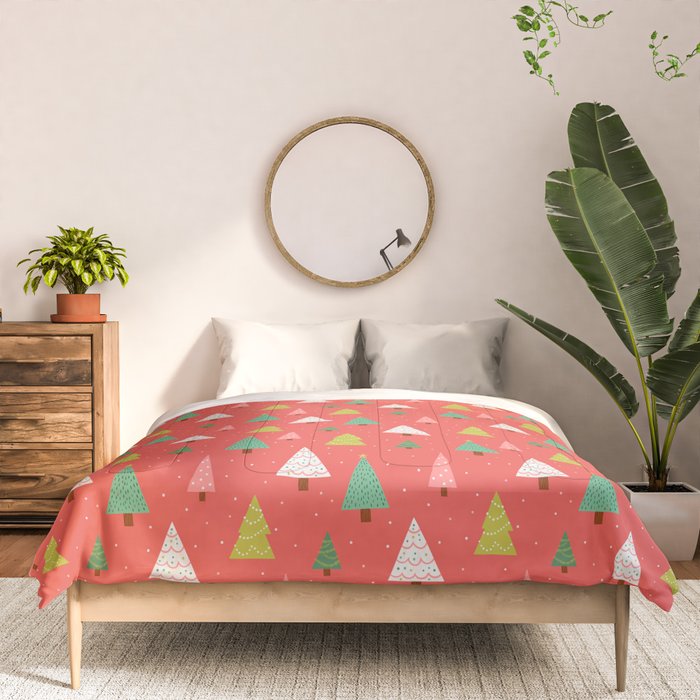 Holly Jolly Trees Comforter Gallery Image 3
