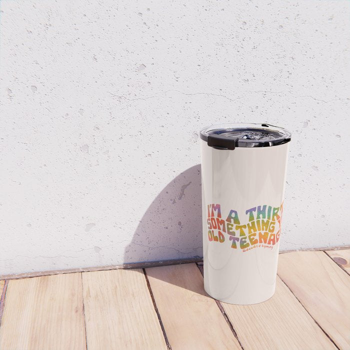 Thirty Something Year Old Teenager Travel Mug Gallery Image 4