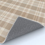 Plaid Prints, Brown and Beige Rug Gallery Image 4