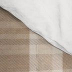 Plaid Prints, Brown and Beige Comforter Gallery Image 4