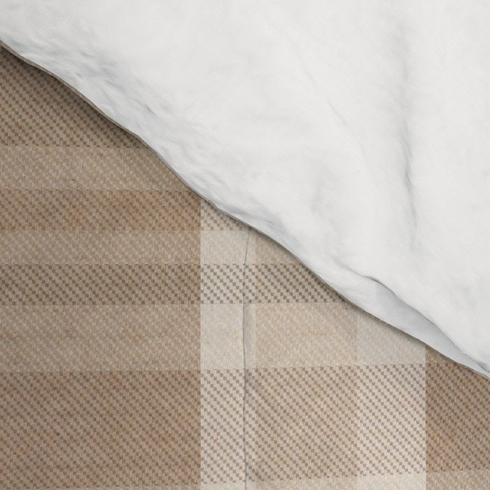 Plaid Prints, Brown and Beige Comforter Gallery Image 4