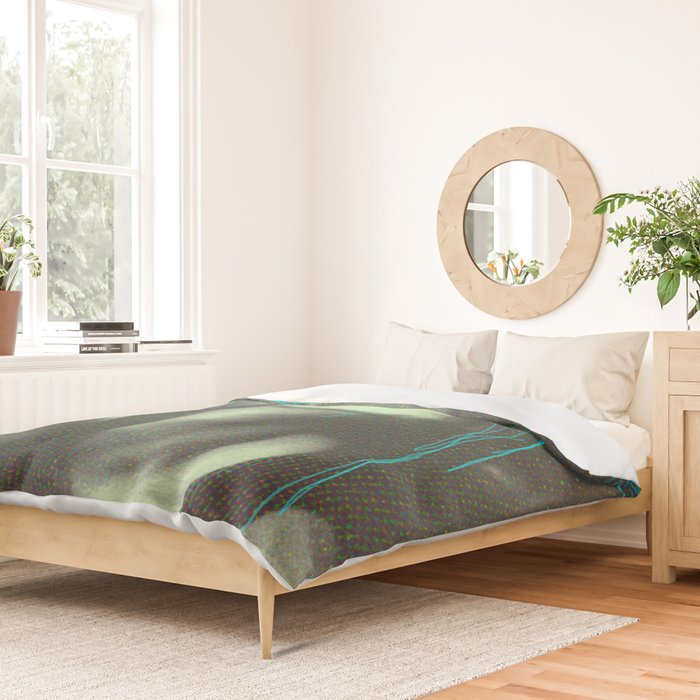 Untitled Woman Duvet Cover Gallery Image 2