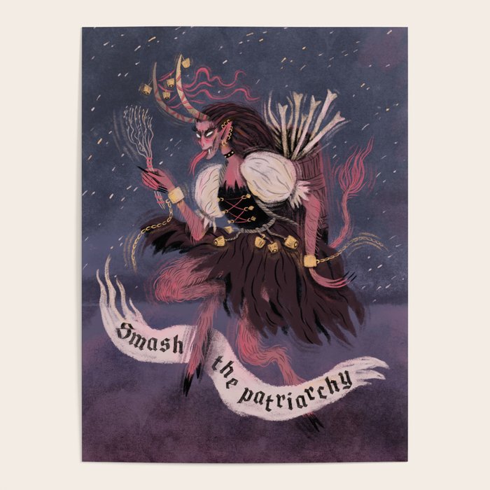 Krampus â Smash the Patriarchy Poster Gallery Image 4