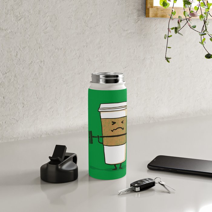 Strong Coffee Water Bottle Gallery Image 5