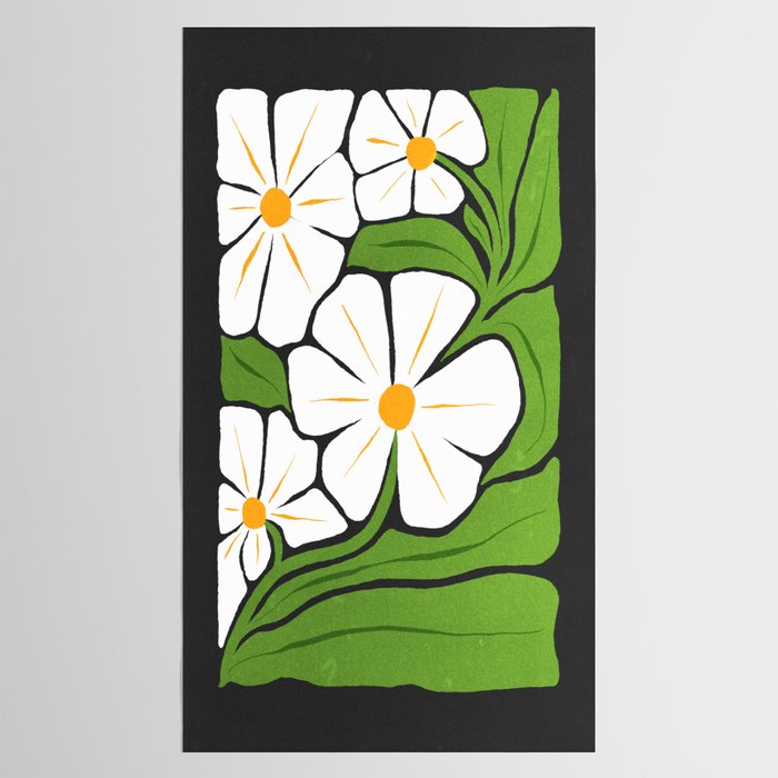 Trust the Process: Flower Market | Typography Edition 01 Tablecloth Gallery Image 2