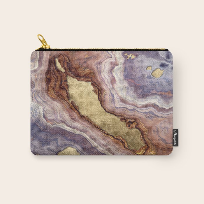 Mauve Agate Carry All Pouch Gallery Image 1