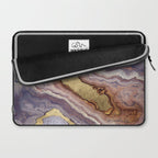 Mauve Agate Laptop Sleeve Gallery Image 2