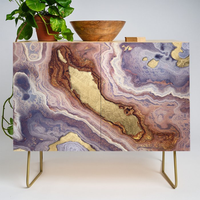 Mauve Agate Credenza Gallery Image 1