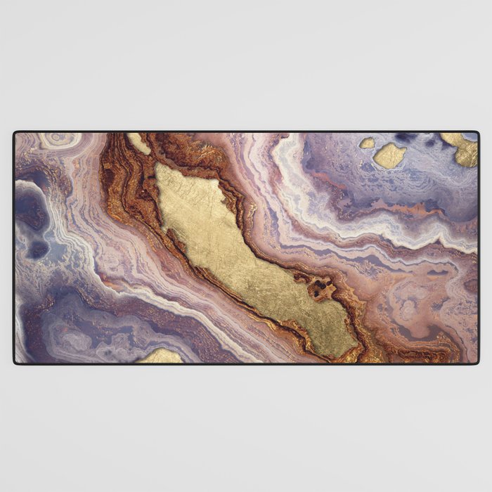 Mauve Agate Desk Mat Gallery Image 3