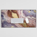 Mauve Agate Desk Mat Gallery Image 1