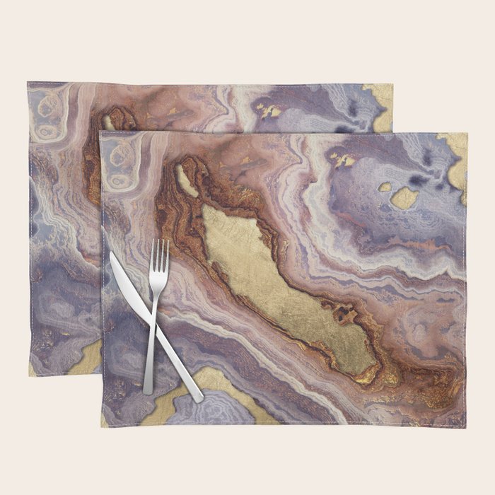 Mauve Agate Placemat Gallery Image 1