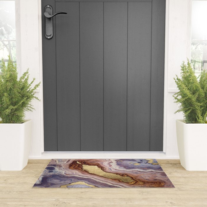 Mauve Agate Welcome Mat Gallery Image 3