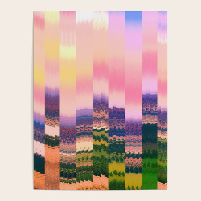 Ikat Landscape Poster Gallery Image 4