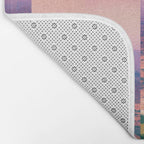 Ikat Landscape Bath Mat Gallery Image 2