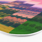 Ikat Landscape Bath Mat Gallery Image 3