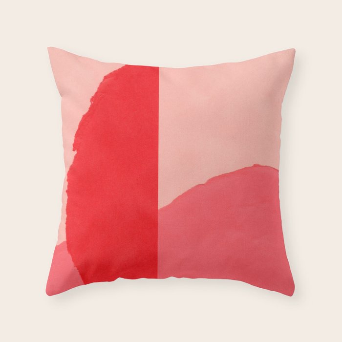Colores V Throw Pillow Gallery Image 1
