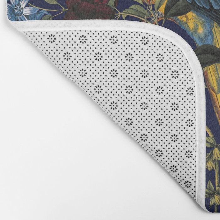 Tropical Birds of the Jungle Bath Mat Gallery Image 2